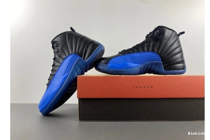 Jordan Retro Black  12 130690-014 Game Royal 0720